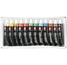 Oljefärgsset med tolv tuber