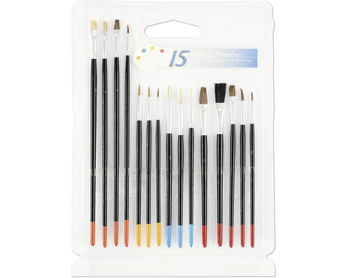 15-delars penselset för konstnärsmaterial