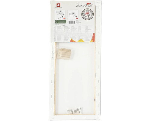 Canvas på kilram med måtten 20x50 cm
