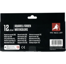 Akvarellfärgsset med 12 färger