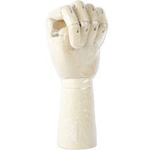 Trähand skyltdocka knytnäve