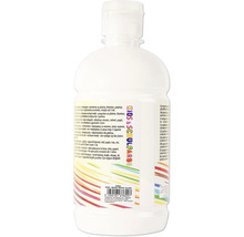 Vit skol- och hobbyfärg i en plastflaska