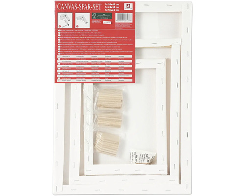 Kilramsats med tre dukar och åtta kilar