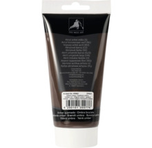 Tub konstnär akrylfärg bränd umbra