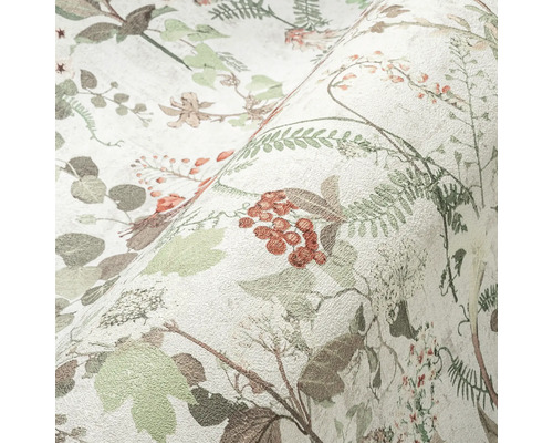 Tapet med växtmönster för väggdekoration