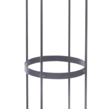 Metallstruktur med rund form för växtstabilisering