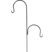 Trädgårdshängande anordning med två krokar