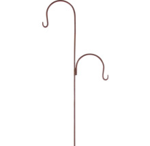 Dubbel växtstöd av metall för trädgården