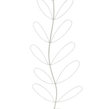 Illustration av en stiliserad växtstjälk med blad