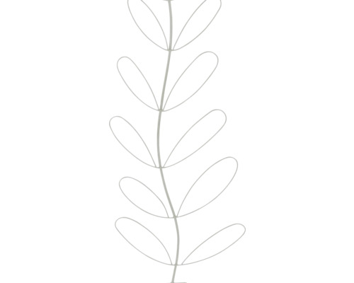 Illustration av en stiliserad växtstjälk med blad
