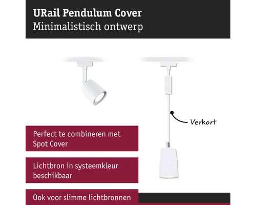 URail Pendulum Cover för minimalistisk design
