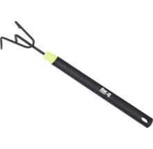 Liten kultivator med tre tänder och plasthandtag