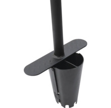 Planteringspinne i metall för trädgården