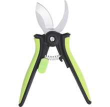 Trädgårdssax med skärblad och handtag