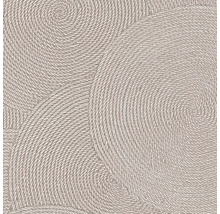 Närbild av en tapet med cirkel- och repmönster