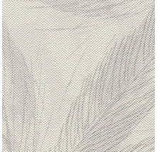 Närbild av tapet med bladmönster och textil struktur