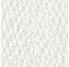 Närbild av ett vitt textilmaterial.