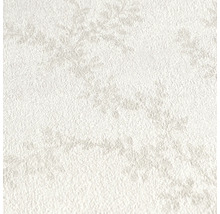 Närbild av en ljus non-woven tapet med en lätt struktur