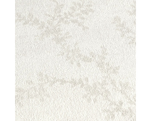 Närbild av en ljus non-woven tapet med en lätt struktur