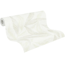 Tapetrulle med fjäderdesign