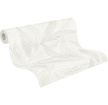 Tapetrulle med bladmönster