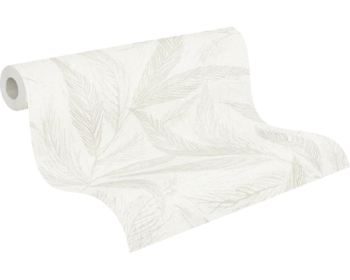 Tapetrulle med bladmönster