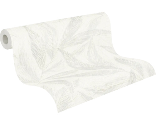 Tapetrulle med bladmönster