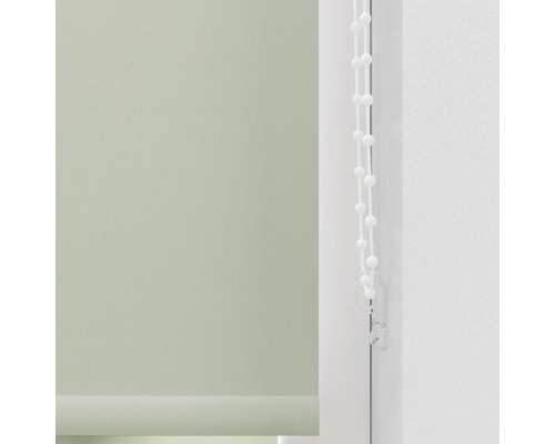 Gröna rullgardiner med manöverkedja