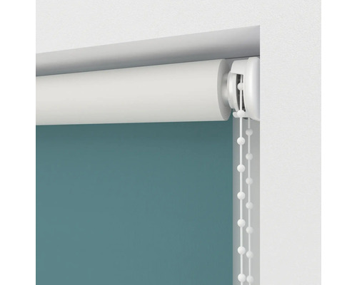 Rullgardin med kedjedrag i detalj