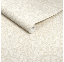 Tapetrulle med eklövsmönster