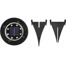 Solcellslampa med markspjut