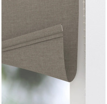 Hissgardin i tyg med kedjedrag