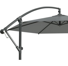 Hängande parasoll med vevmekanism