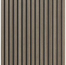 Träpaneler med ribbstruktur för väggdekoration