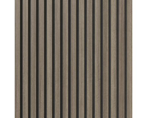 Träpaneler med ribbstruktur för väggdekoration