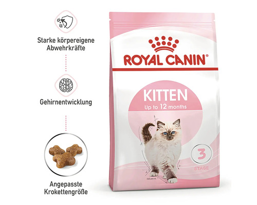 Royal Canin Kitten torrfoder för katter upp till 12 månader