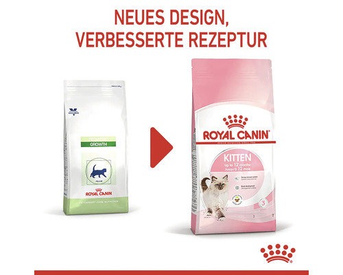 Royal Canin kattmat för kattungar med ny design och förbättrat recept