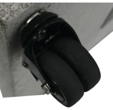 Svänghjul med dubbla hjul för möbler