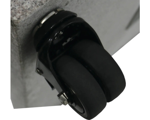 Svänghjul med dubbla hjul för möbler