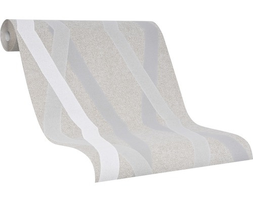 Tapetrulle med randigt mönster