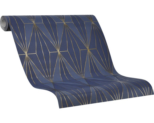 Tapetrulle med geometriskt mönster