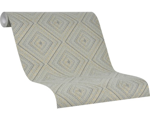 Tapetrulle med rombmönster