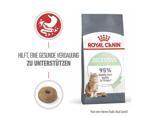 Royal Canin Digestive torrfoder för katter för att stödja en sund matsmältning