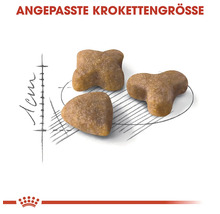 Tre bitar kroketter med anpassad kroketstorlek