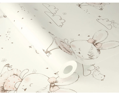 Tapet med kaninmönster