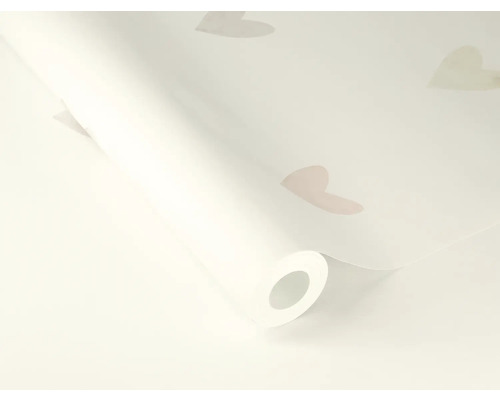 Tapetrulle med hjärtmotiv