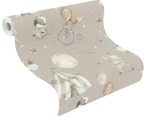 Tapetrulle med cirkustema