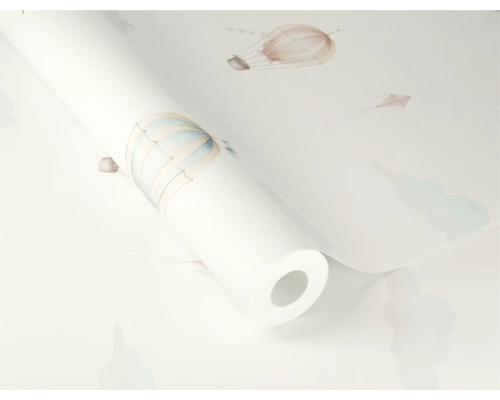 Tapetrulle med luftballongmotiv