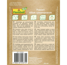 Förpackning Polyvert Allium schoenoprasum, gräslökfrö från FloraSelf Bio