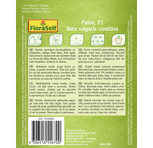 FloraSelf Pablo F1 Rödbeta fröförpackning